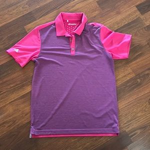 Adidas climachill golf shirt.